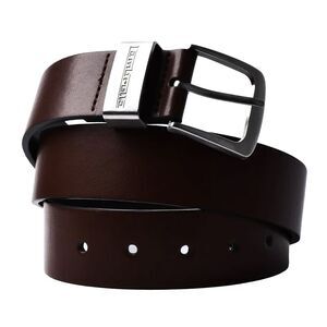 Lambretta Leather Lined Belt / Dark Brown